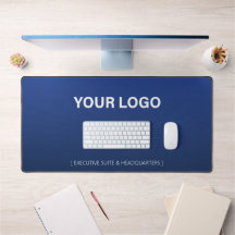 Moderne Executive Navy Blau & Gold Unternehmenssch