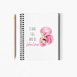 Moderne exotische Stand groß und sein fabelhaft Fl Notizbuch