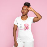 Moderne exotische Stand groß und sein fabelhaft Fl T-Shirt<br><div class="desc">Moderne exotische Stand groß und sein fabelhaft Flamingo</div>