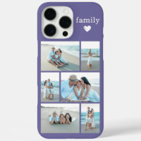 Moderne Familie 6 Foto Lila
