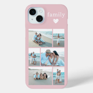 Moderne Familie 6 Foto Rosa Erröten Case-Mate iPhone Hülle