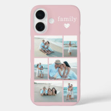 Moderne Familie 6 Foto Rosa Erröten