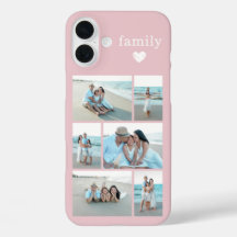 Moderne Familie 6 Foto Rosa Erröten