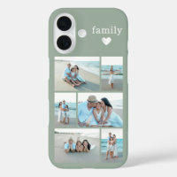 Moderne Familie 6 Foto Sagegrün