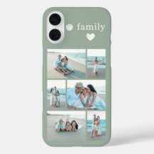 Moderne Familie 6 Foto Sagegrün