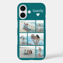 Moderne Familie 6 Foto Teal