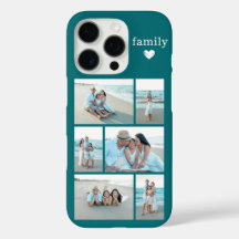 Moderne Familie 6 Foto Teal