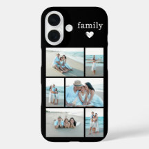 Moderne Familie 6 Schwarz Foto