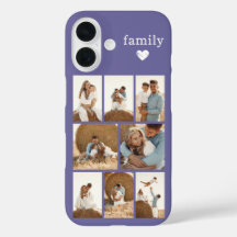 Moderne Familie 8 Foto Lila