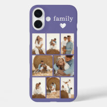 Moderne Familie 8 Foto Lila