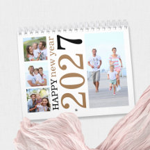 Moderne Familienfotos zum 17. Frohes Neues Jahr 20