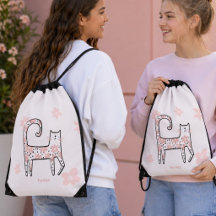 Moderne fantastische rosa Katze perfekte Party