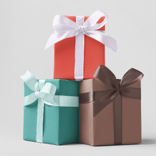 Moderne Farben - Set 5 Verpackungspapierblätter Geschenkpapier Set