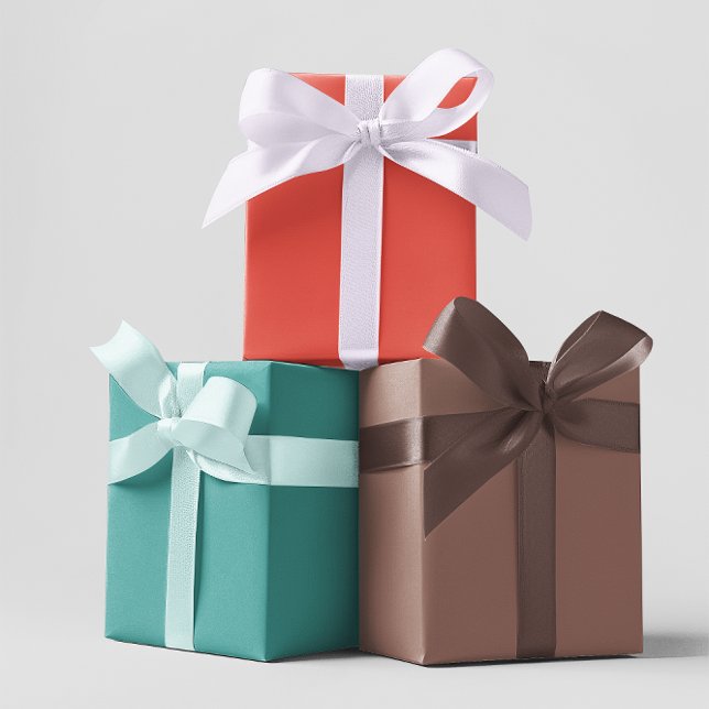 Moderne Farben - Set 5 Verpackungspapierblätter Geschenkpapier Set (Von Creator hochgeladen)