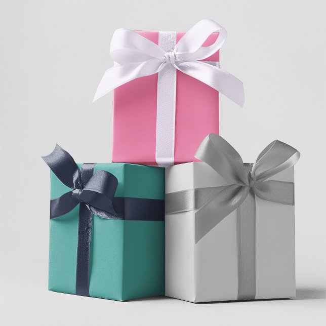 Moderne Farben - Set 7 Verpackungspapierblätter Geschenkpapier Set (Von Creator hochgeladen)