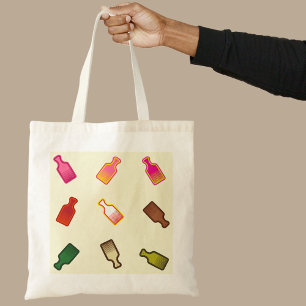 Moderne farbenfrohe Afro Combs Tasche