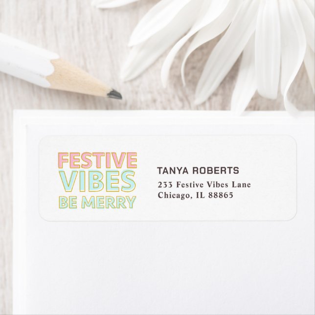 Moderne farbenfrohe festliche Lebensformen lassen  (Insitu)