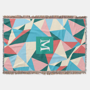 Moderne farbenfrohe Geometrie Decke