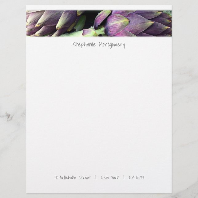 Moderne, farbenfrohe Küche Briefbogen (Vorderseite)