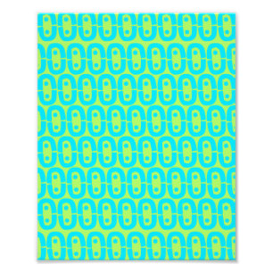 moderne farbenfrohe Muster Fotodruck