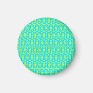 moderne farbenfrohe Muster Magnet