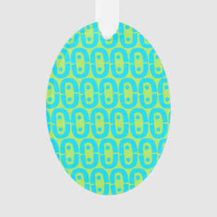 moderne farbenfrohe Muster Ornament