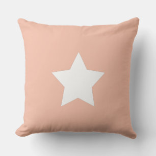 Moderne farbenfrohe rosa niedliche Familienschick Kissen