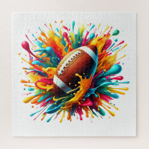 Moderne farbenfrohe Spritzspiel Ballsportarten