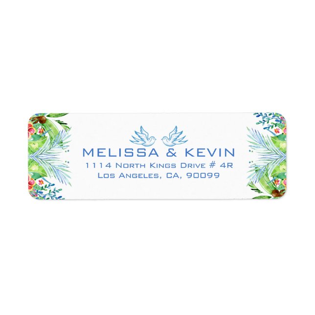 Moderne, farbenfrohe tropische Blume (Vorne)