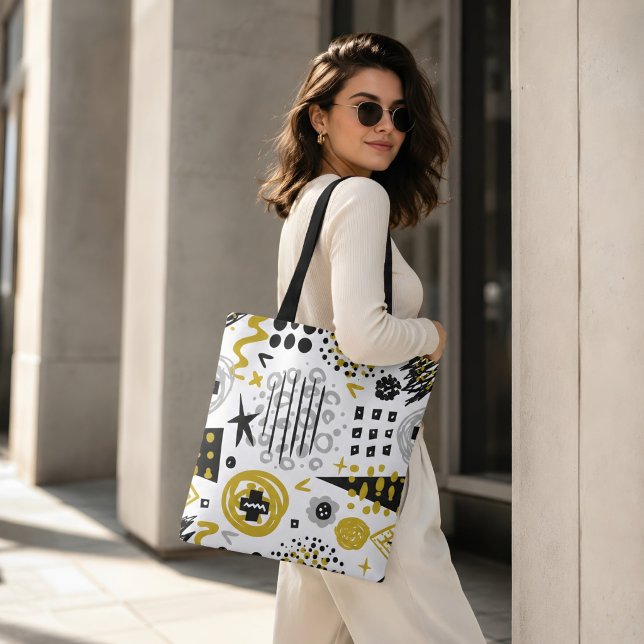 Moderne, farbenfrohe und stilvolle Abstrakte Kunst Tasche (Von Creator hochgeladen)