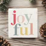 Moderne farbenfrohe Weihnachtsgeschenke Steinuntersetzer<br><div class="desc">Moderne farbenfrohe Weihnachtsgeschenke</div>