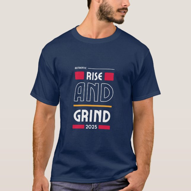 Moderne farbenfrohe Zitat T-Shirt (Vorderseite)