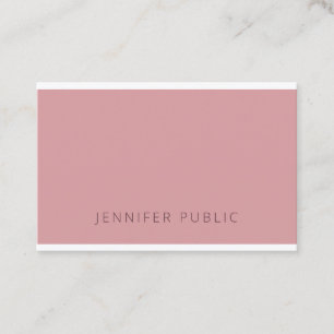 Moderne Farbharmonie Einfaches Design Template Chi Visitenkarte