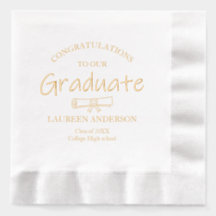 Moderne Félicitations Diplôme