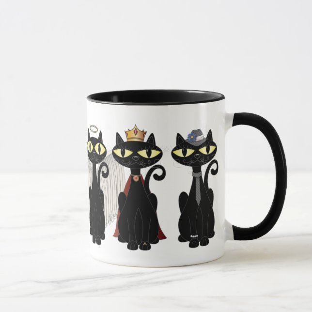 Moderne Felines Tasse (Rechts)