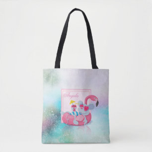 Moderne feminine farbenfrohe, süße Maus - Personal Tasche
