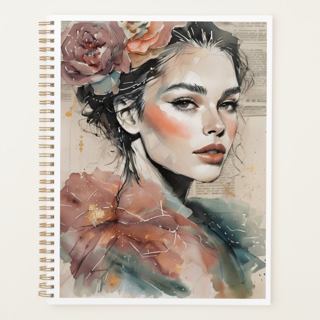 Moderne Feminine Planer (Vorderseite)