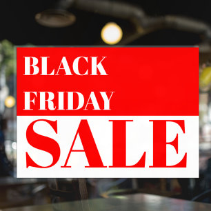 Moderne Fensterfolie für Black Friday Sale im Lade Fensteraufkleber