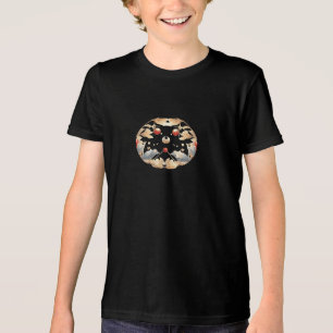 Moderne Ferien Blume Jungs T - Shirt