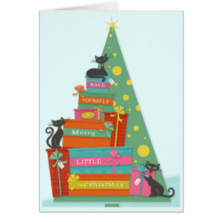 Moderne Ferienkatzen des Mittelalters