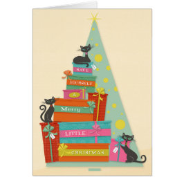 Moderne Ferienkatzen des Mittelalters