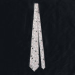 Moderne, festliche Bäume und sinkendes Schneemuste Krawatte<br><div class="desc">Moderne Festivals und Falling Snow Pattern Neck Tie - Moderne festliche Weihnachtsbäume,  schwarz,  weiß und rosa auf grauem Hintergrund. Macht ein großartiges Geschenk.</div>
