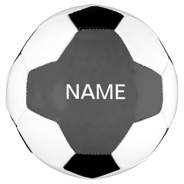 Moderne fett gedruckte editierbare Name, Geschäft  Fußball (Vorderseite)