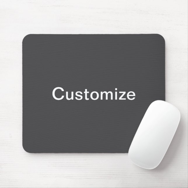 Moderne fette editierbare Name, Geschäft oder Mark Mousepad (Mit Mouse)