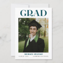 Moderne fette Minimalistische Grad-Ankündigung Grü