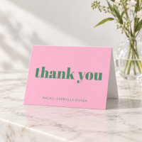 Moderne Fette Pink Grüne Personalisierte Bat Mitzv