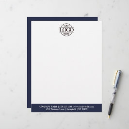 Moderne Firmenlogo-Branding für individuelle Unter Briefbogen