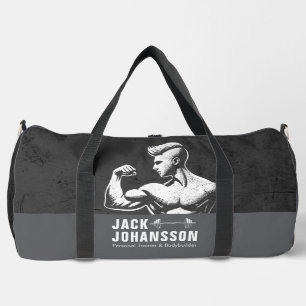 Moderne Fitness Trainer Bodybuilding Gym Instructo Duffle Bag