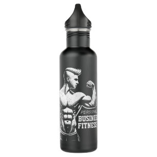 Moderne Fitness Trainer Bodybuilding Gym Instructo Edelstahlflasche