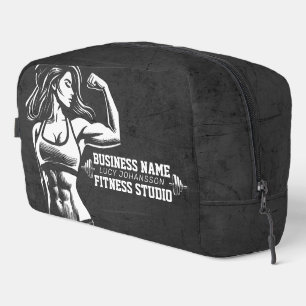 Moderne Fitness Trainer Bodybuilding Gym Instructo Waschbeutel